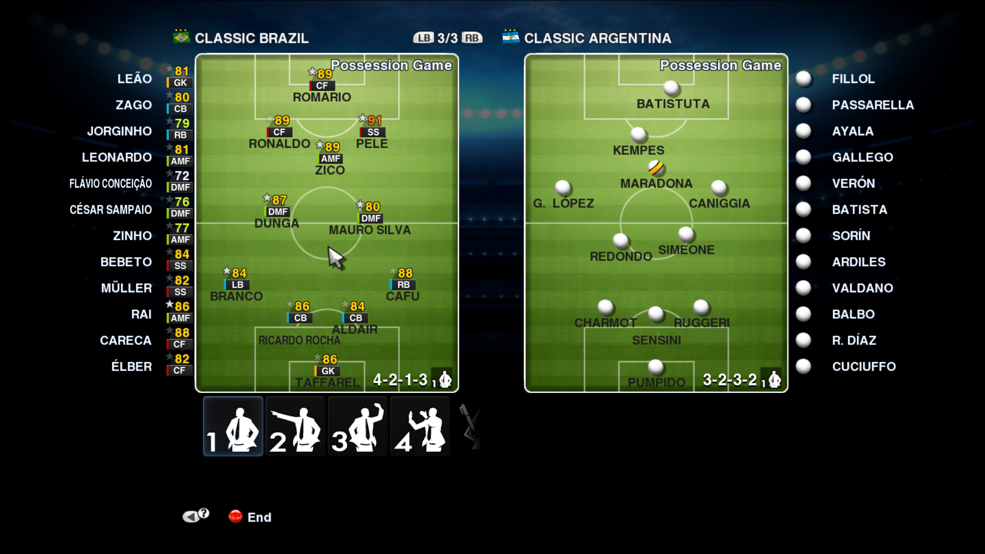 Pes 2013 схемы