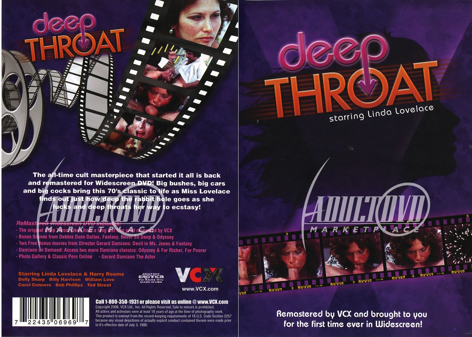 Deep Throat / Глубокая глотка    Linda Lovelace, Carol Connors, Dolly Sharp, Bob Phillips, Harry Reems
